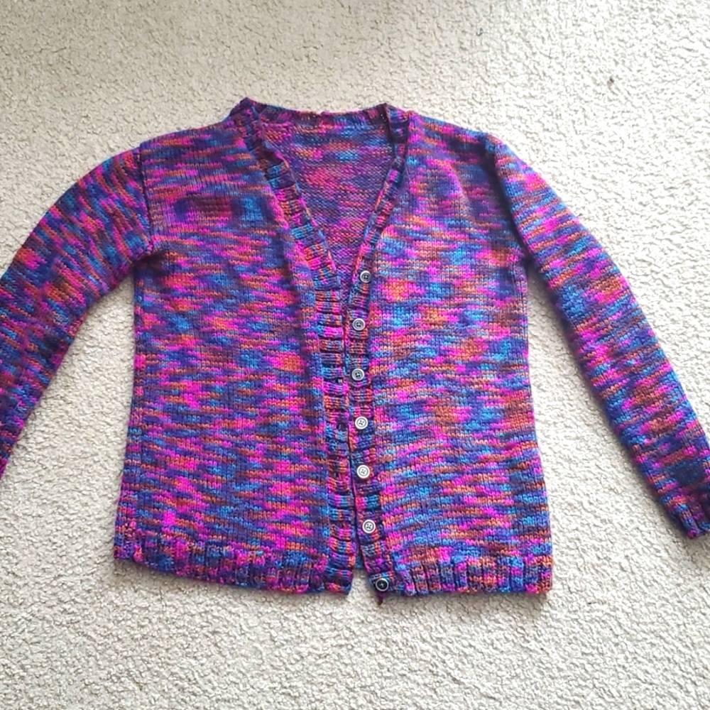 Handmade knitted sweater
